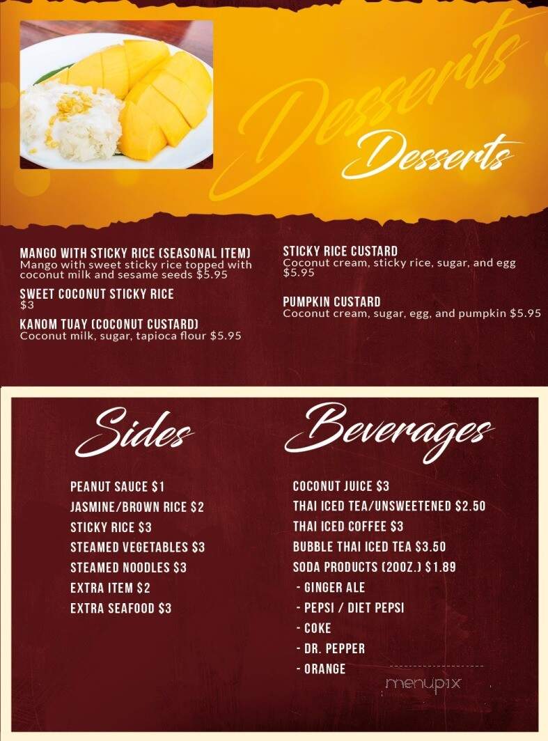 Thai 999 Express - Mentor, OH menu_pic