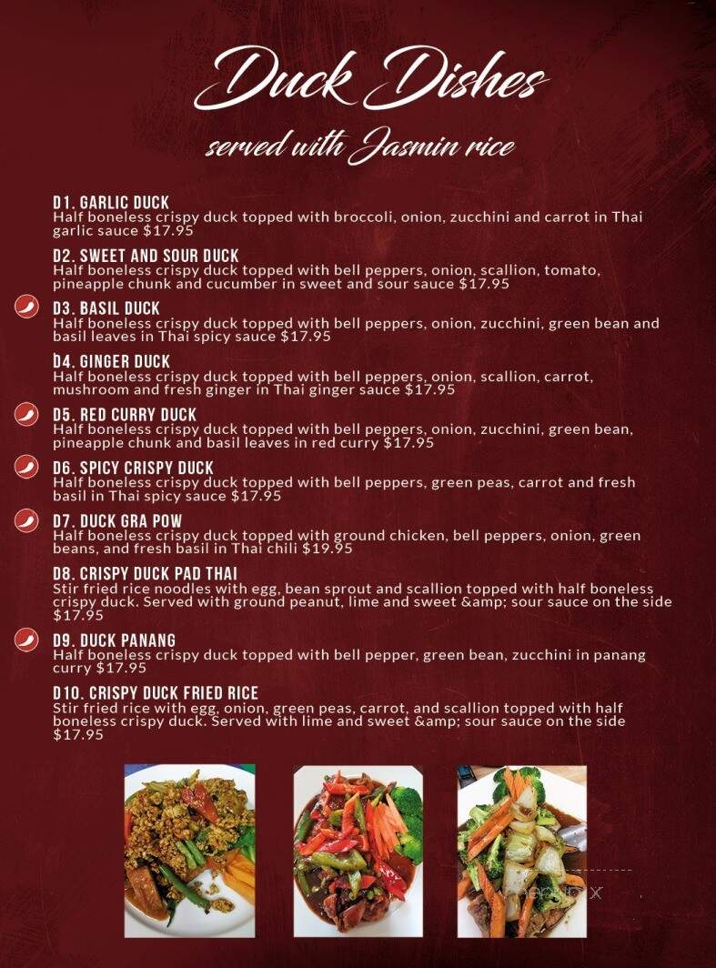 Thai 999 Express - Mentor, OH menu_pic