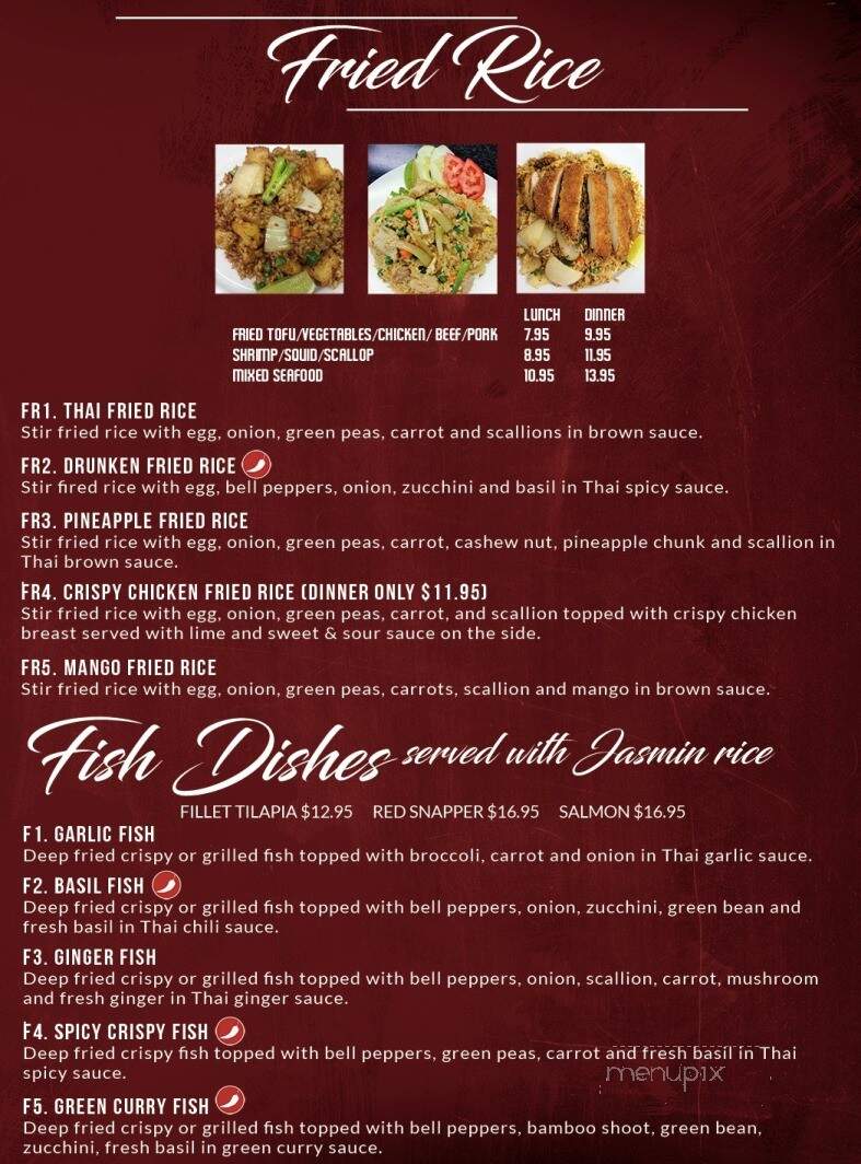Thai 999 Express - Mentor, OH menu_pic