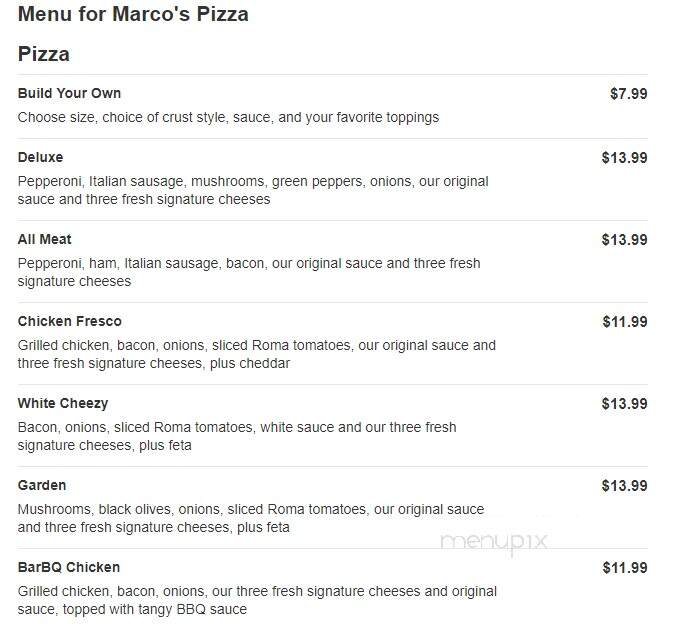 Marco's Pizza - Milton, WV