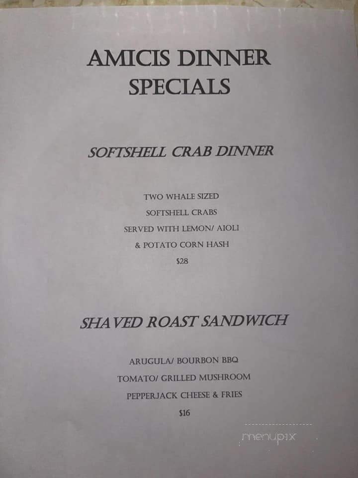 Amicis - Portsmouth, VA menu_pic