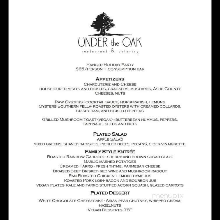 Under the Oak Restaurant and Catering - Smithfield, NC