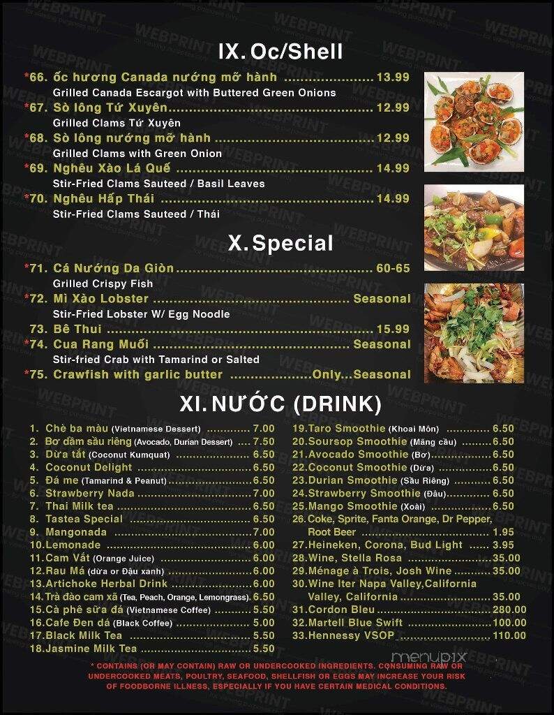 Dong Que - Peoria, AZ menu_pic