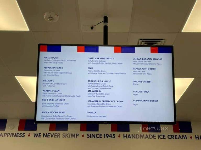 Handel's Homemade Ice Cream - Eugene, OR menu_pic