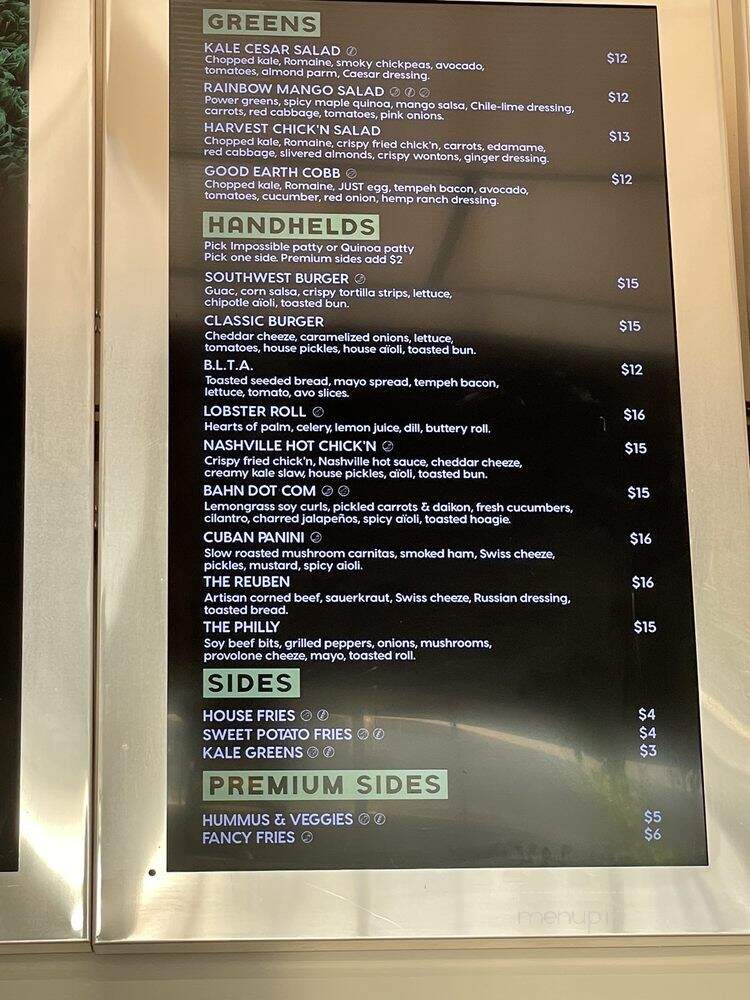 Plantology - San Antonio, TX menu_pic