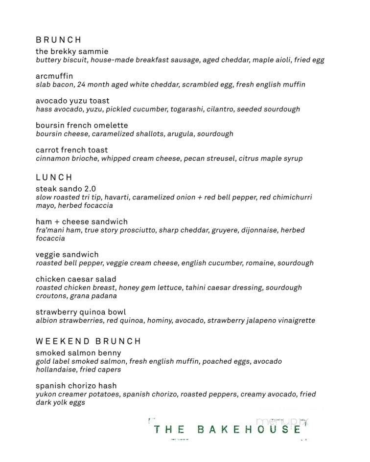Arcade Coffee Roasters - Riverside, CA menu_pic