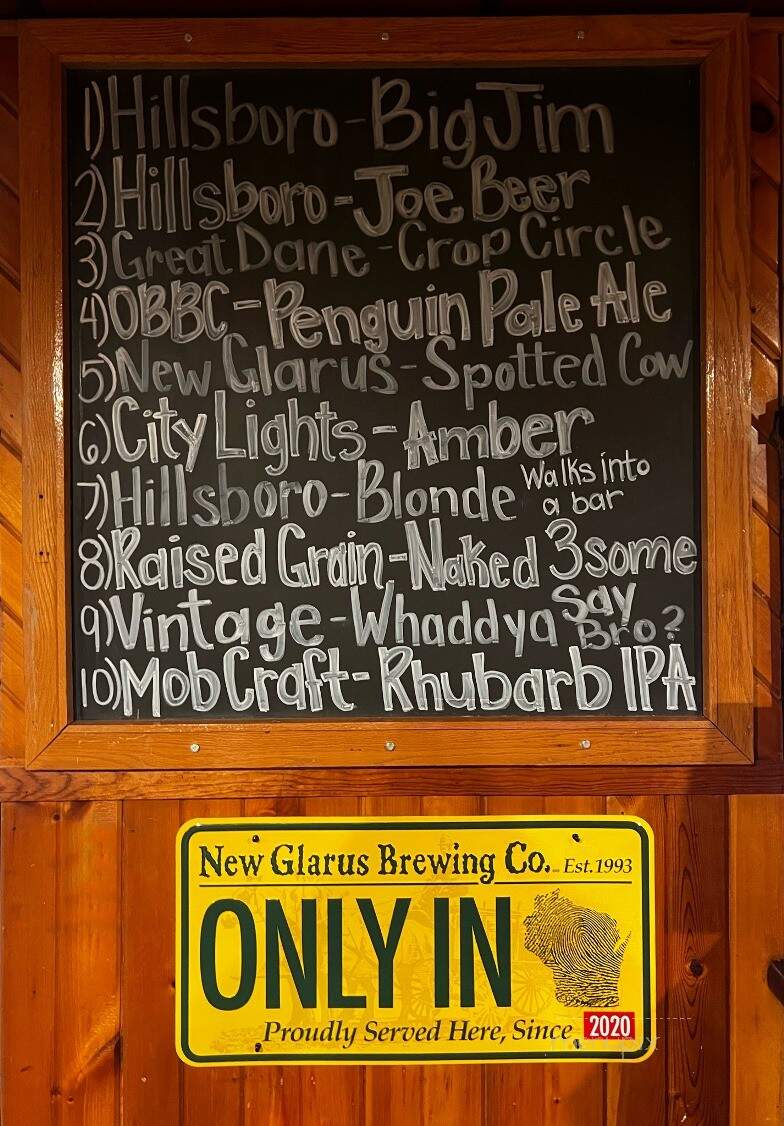 Lone Rock Bistro and Taproom - Lone Rock, WI menu_pic
