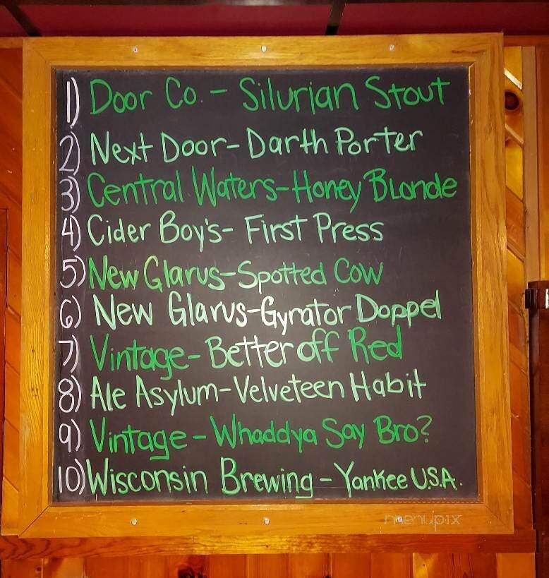 Lone Rock Bistro and Taproom - Lone Rock, WI menu_pic