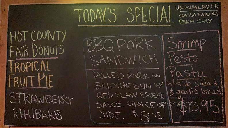 Lone Rock Bistro and Taproom - Lone Rock, WI menu_pic