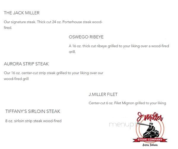 J Miller Steak Company - Aurora, IN