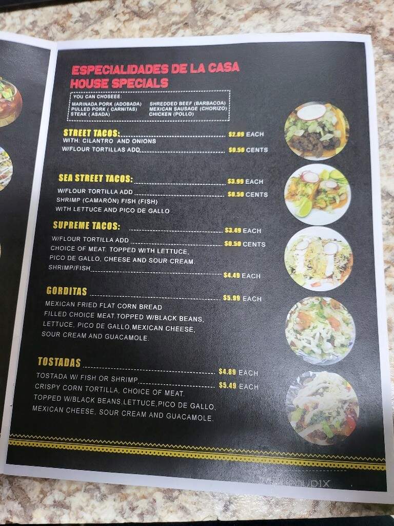 The Habanero Grill - Palm Bay, FL menu_pic