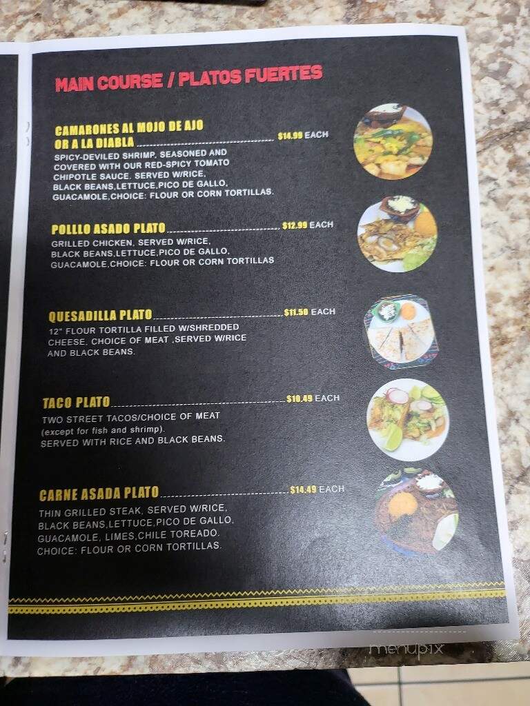 The Habanero Grill - Palm Bay, FL menu_pic