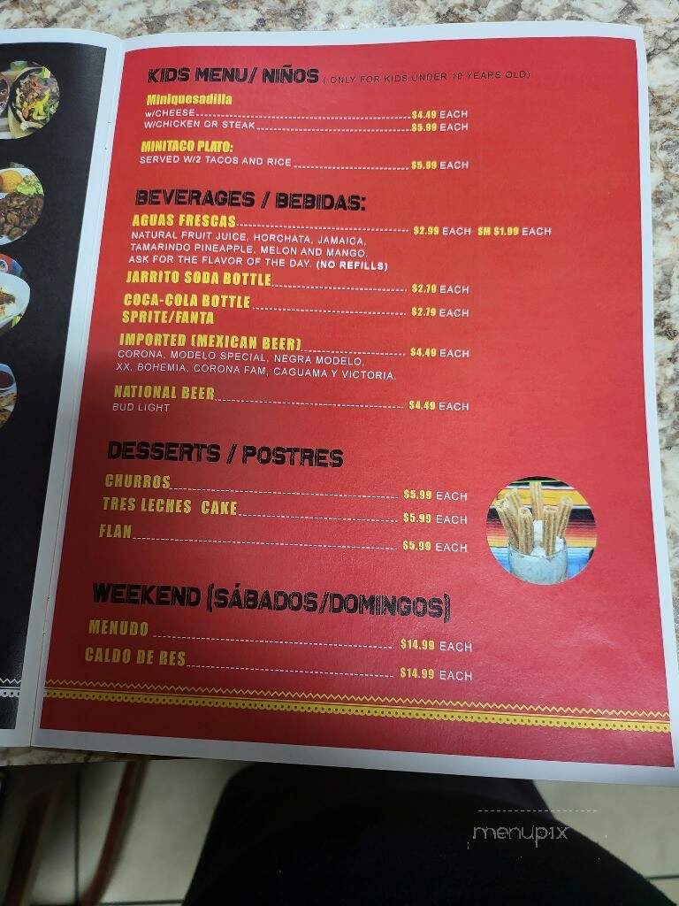 The Habanero Grill - Palm Bay, FL menu_pic