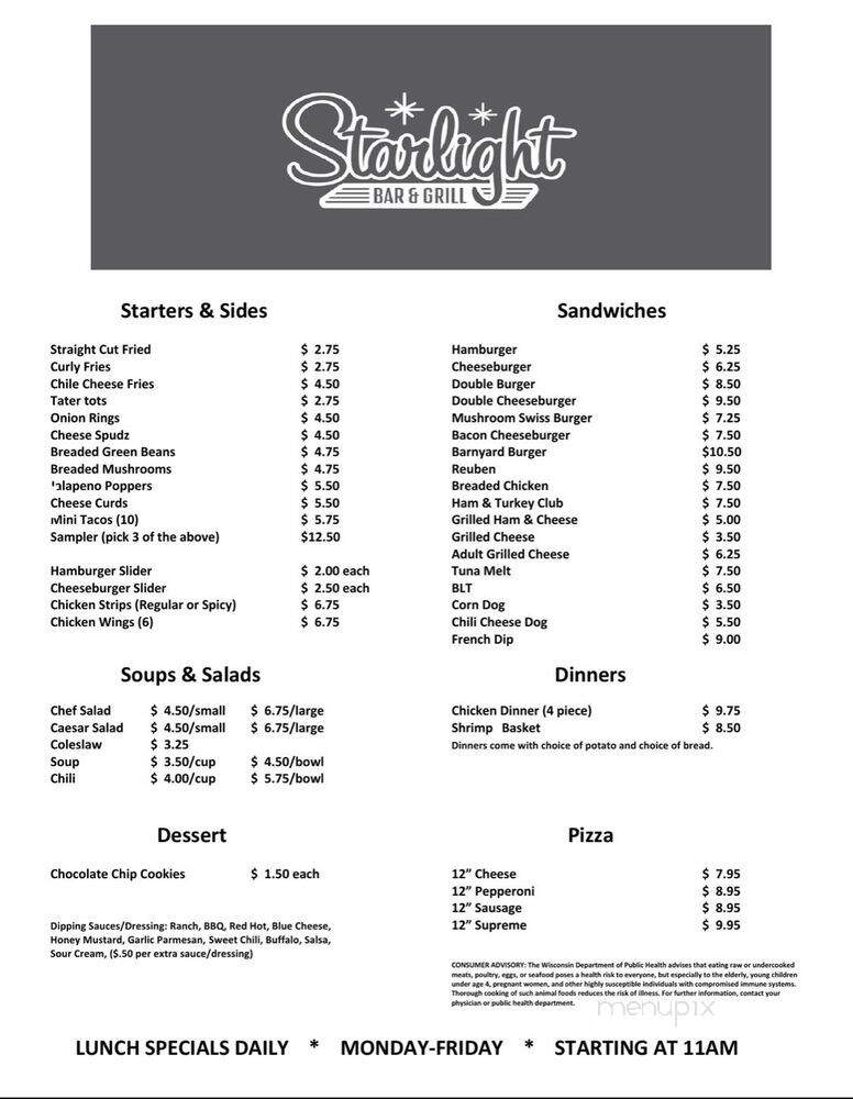 Starlight Bar & Grill - Blue Mounds, WI