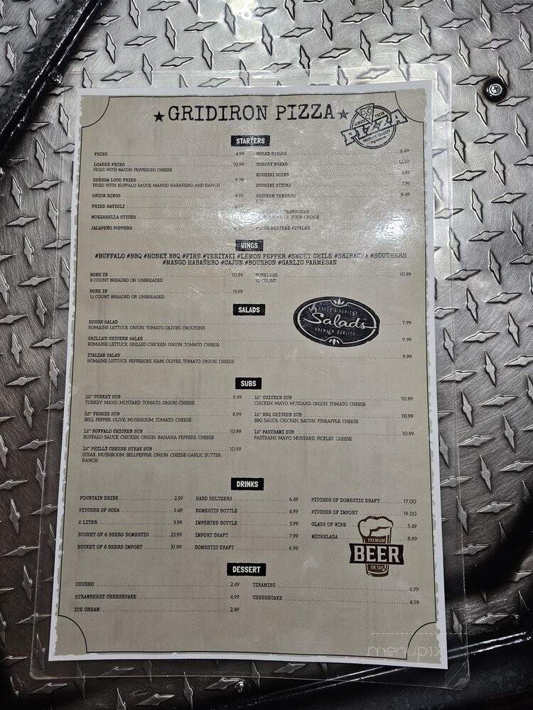 Gridiron Pizza - Victorville, CA
