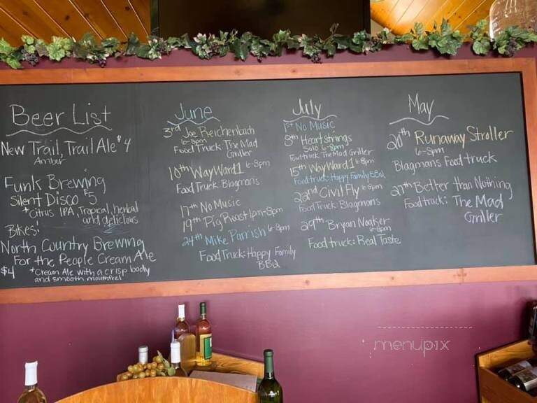 Four Friends Vinyard & Winery - Montgomery, PA menu_pic