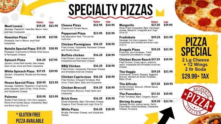 Poseidon's - Gloucester, MA menu_pic