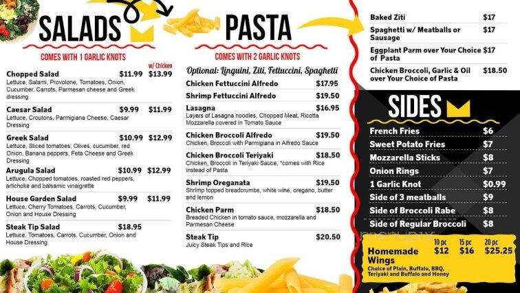 Poseidon's - Gloucester, MA menu_pic