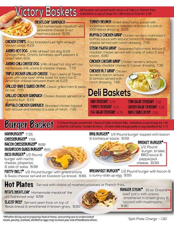Victory Cafe - Galena, IL menu_pic
