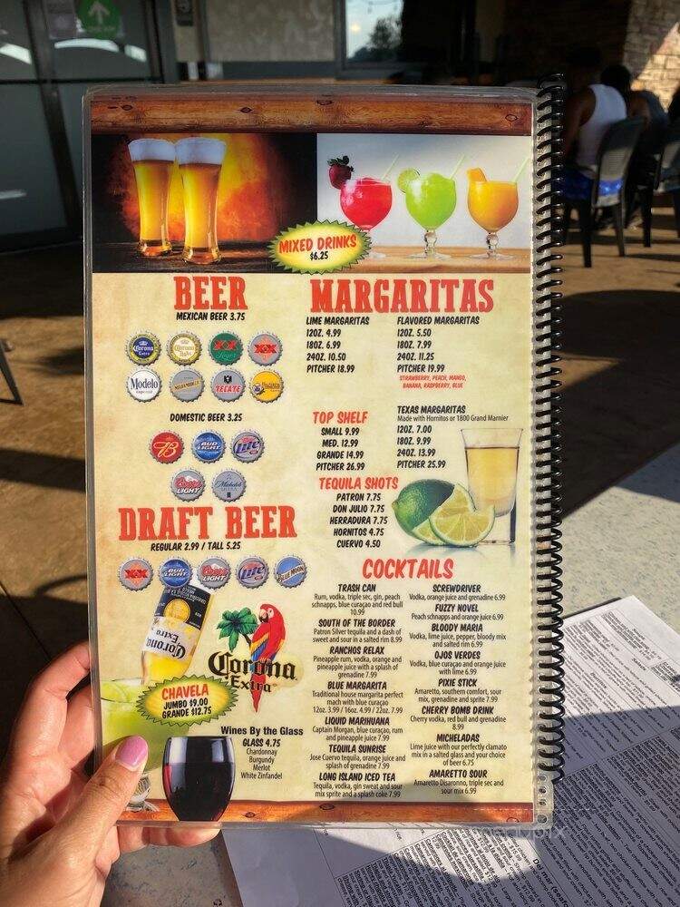 El Patron - Uniontown, PA menu_pic