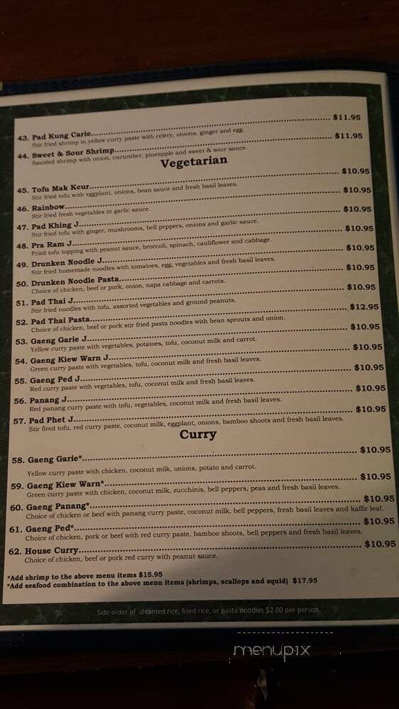 Noodle House - Fairbanks, AK menu_pic