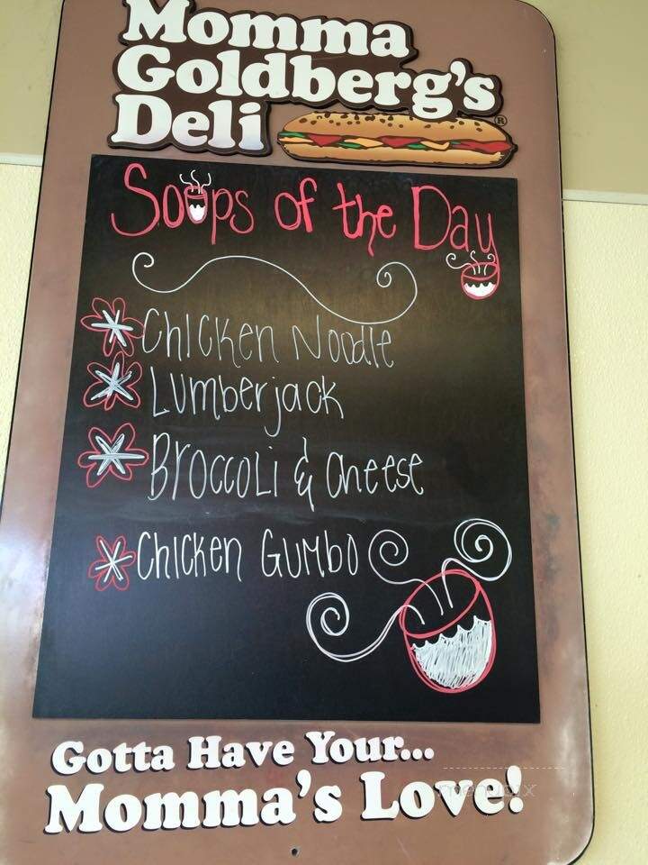 Momma Goldberg's Deli - Muscle Shoals, AL menu_pic