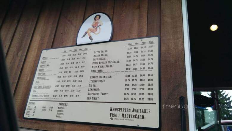 Cowgirl's Coffee - Spanaway, WA menu_pic