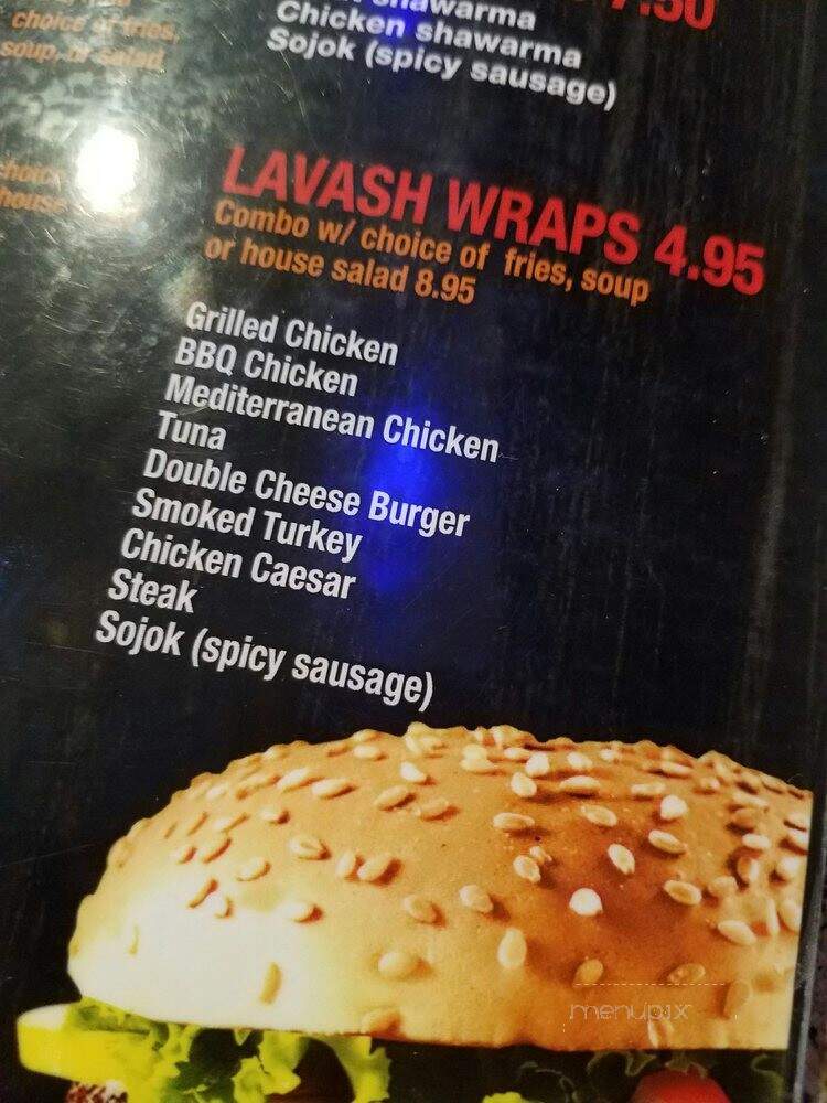 Lava Java Cafe - Dearborn, MI menu_pic