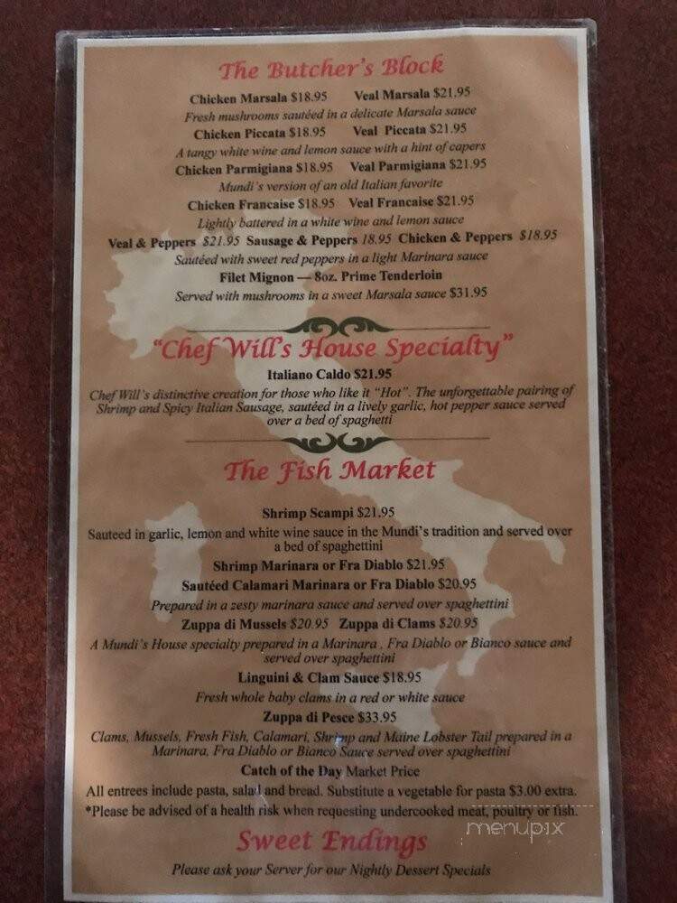 Mundi's Italian Restaurant - Dania, FL