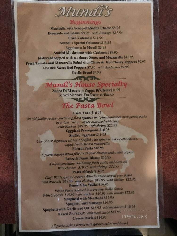 Mundi's Italian Restaurant - Dania, FL