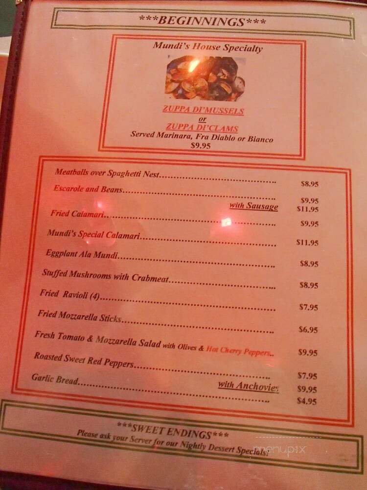 Mundi's Italian Restaurant - Dania, FL