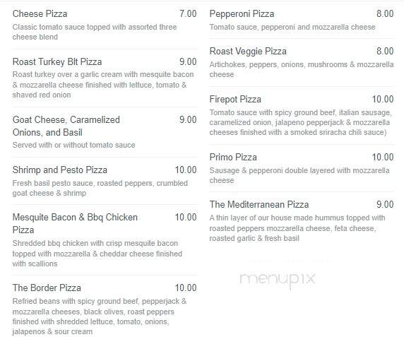 Rosie O'Grady's - Pensacola, FL menu_pic