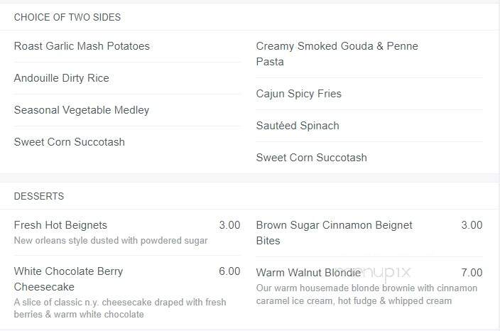 Rosie O'Grady's - Pensacola, FL menu_pic