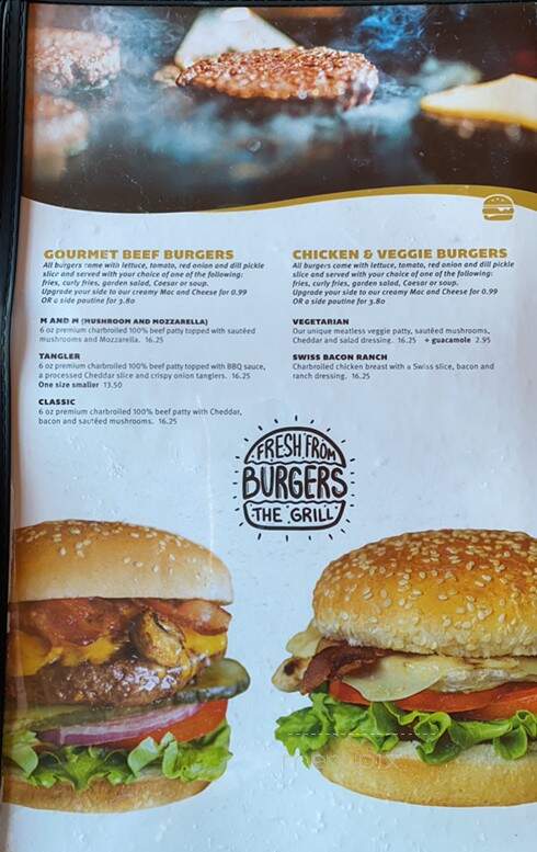 Humpty's Family Restaurant - Cold Lake, AB menu_pic