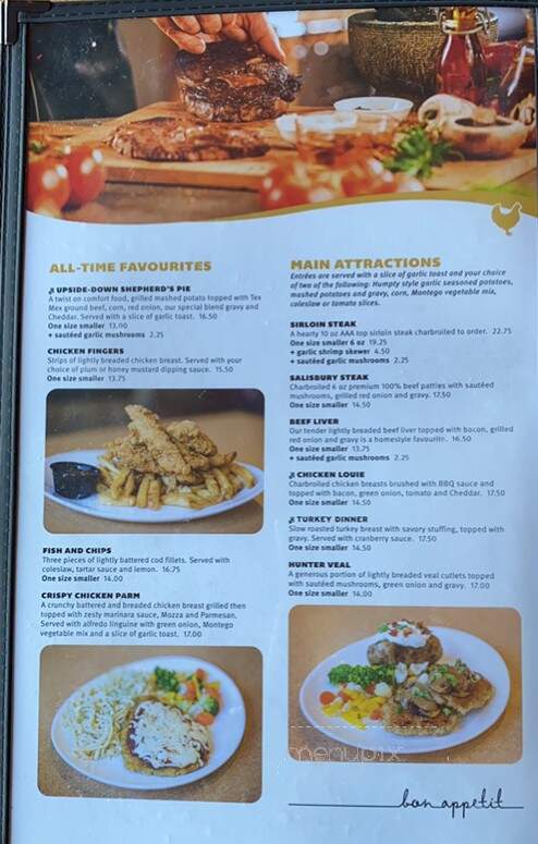 Humpty's Family Restaurant - Cold Lake, AB menu_pic
