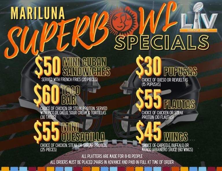 Mari Luna's Mexican Grill - Pikesville, MD menu_pic