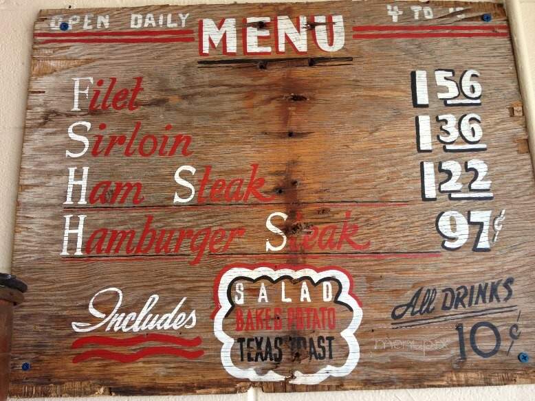 G & D Steakhouse - Mexico, MO menu_pic
