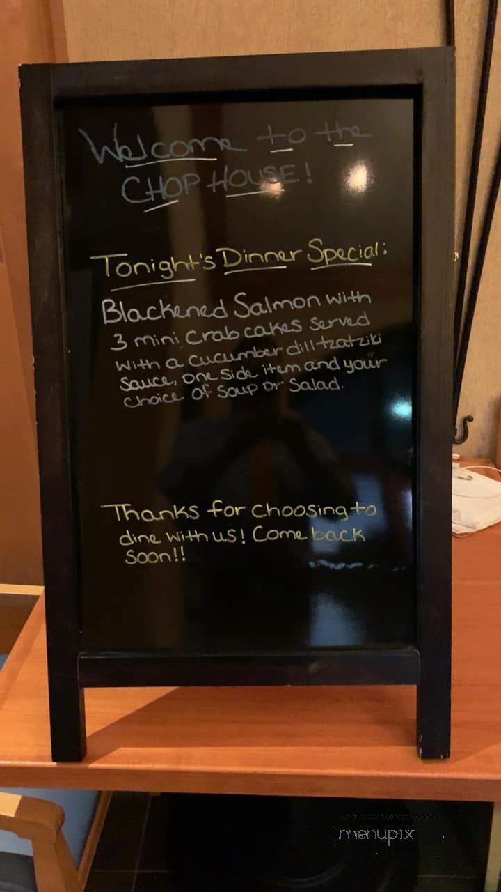 Chop House Grille - High Point, NC menu_pic