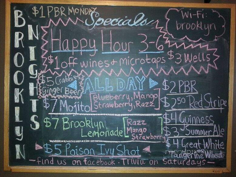 Brooklyn Deli - Spokane, WA menu_pic