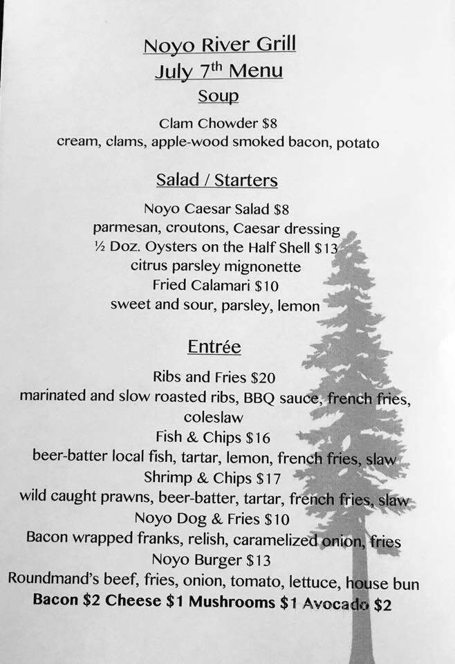 Noyo River Grill - Fort Bragg, CA