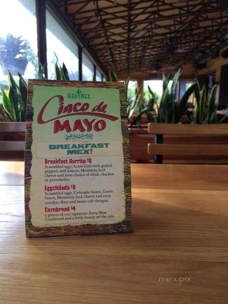 Mad Mex - Canonsburg, PA menu_pic
