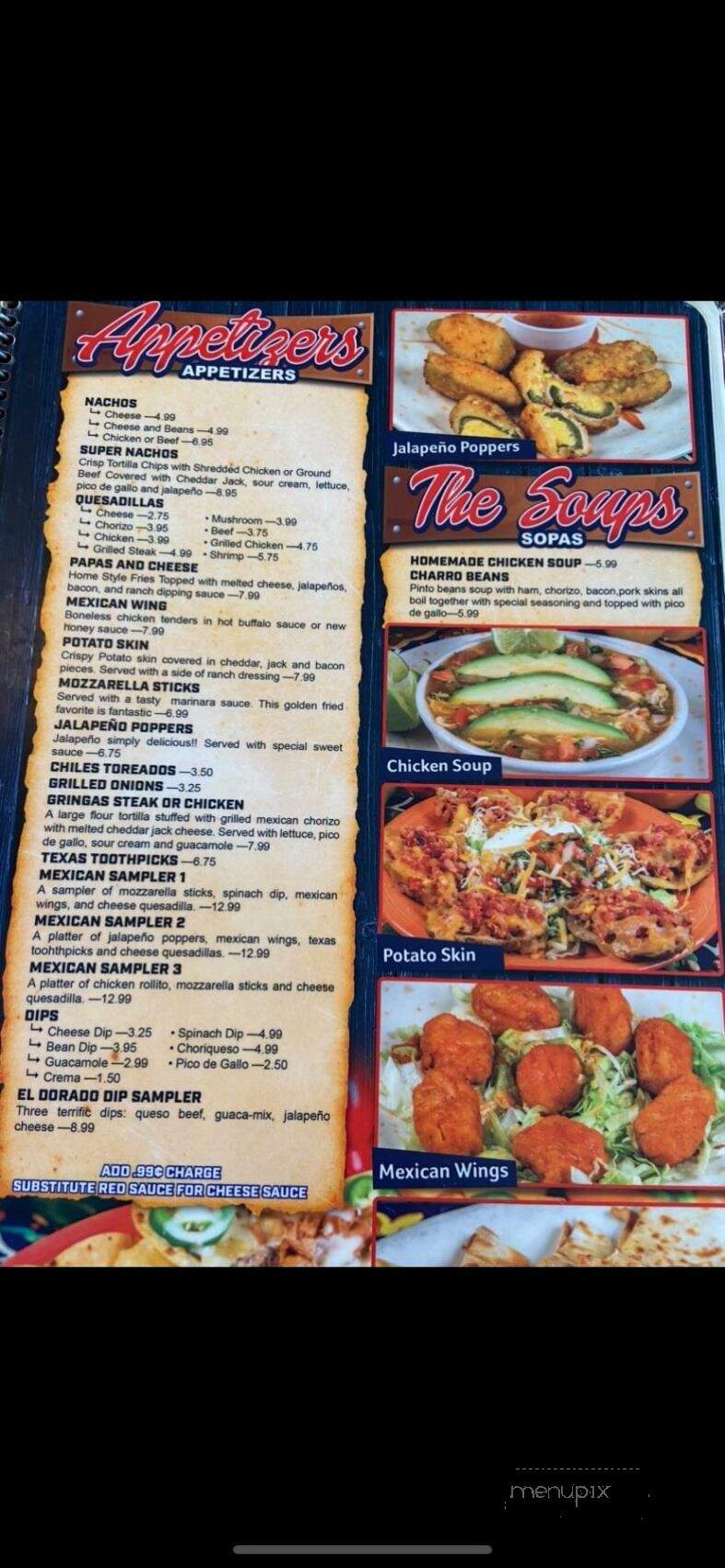 El Dorado Mexican Restaurant - Mount Vernon, KY menu_pic