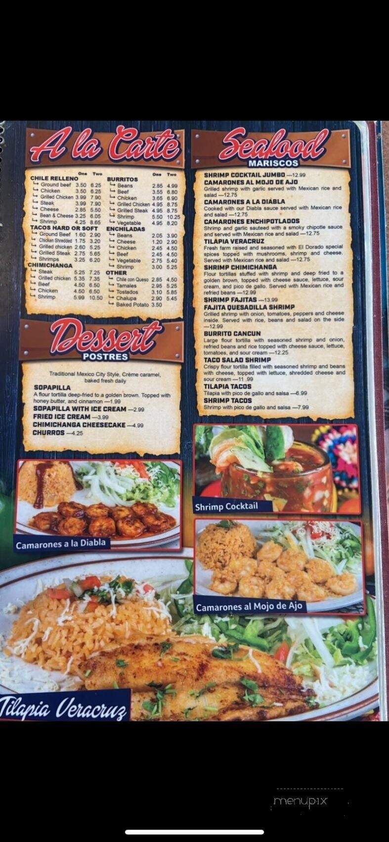 El Dorado Mexican Restaurant - Mount Vernon, KY menu_pic