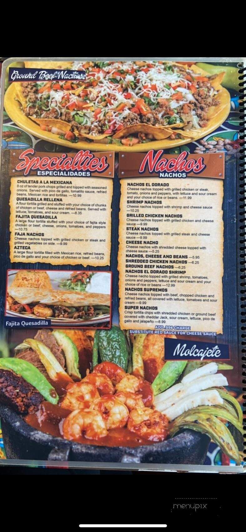 El Dorado Mexican Restaurant - Mount Vernon, KY menu_pic