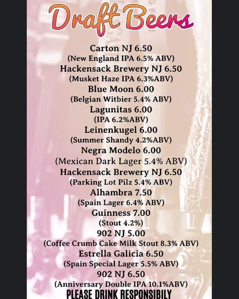 La Taberna Steak & Tapas Bar - Dumont, NJ menu_pic