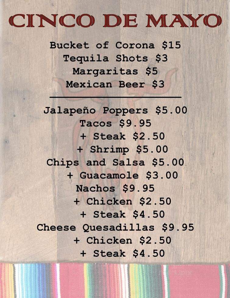 La Taberna Steak & Tapas Bar - Dumont, NJ menu_pic
