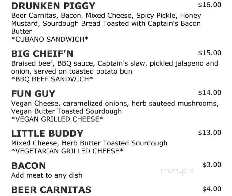 Highpoint Brewing Company - San Dimas, CA menu_pic