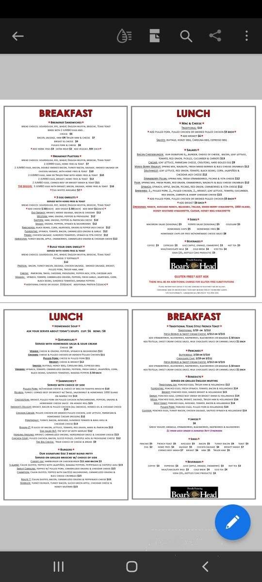 Biggins Diggins - Lanesborough, MA menu_pic