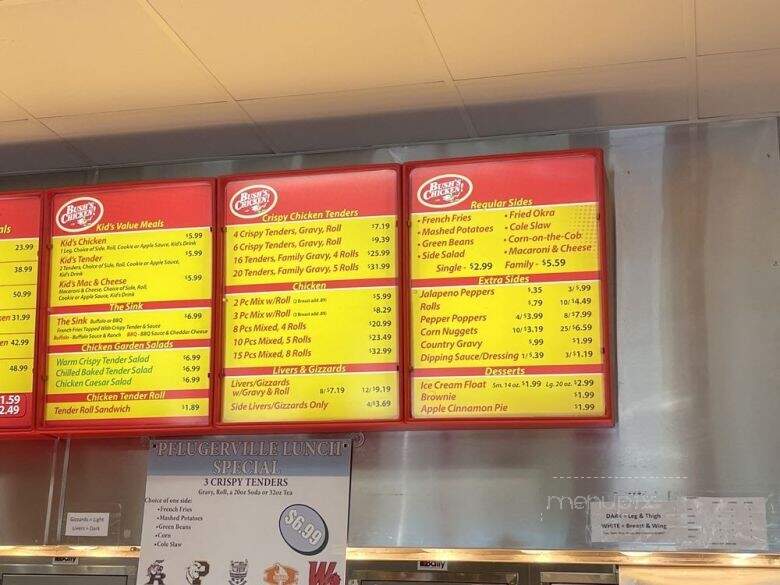 Bush's Chicken! - Pflugerville, TX menu_pic