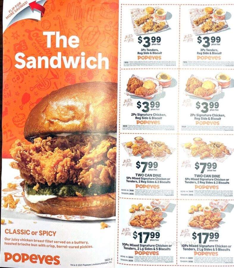 Bush's Chicken! - Pflugerville, TX menu_pic